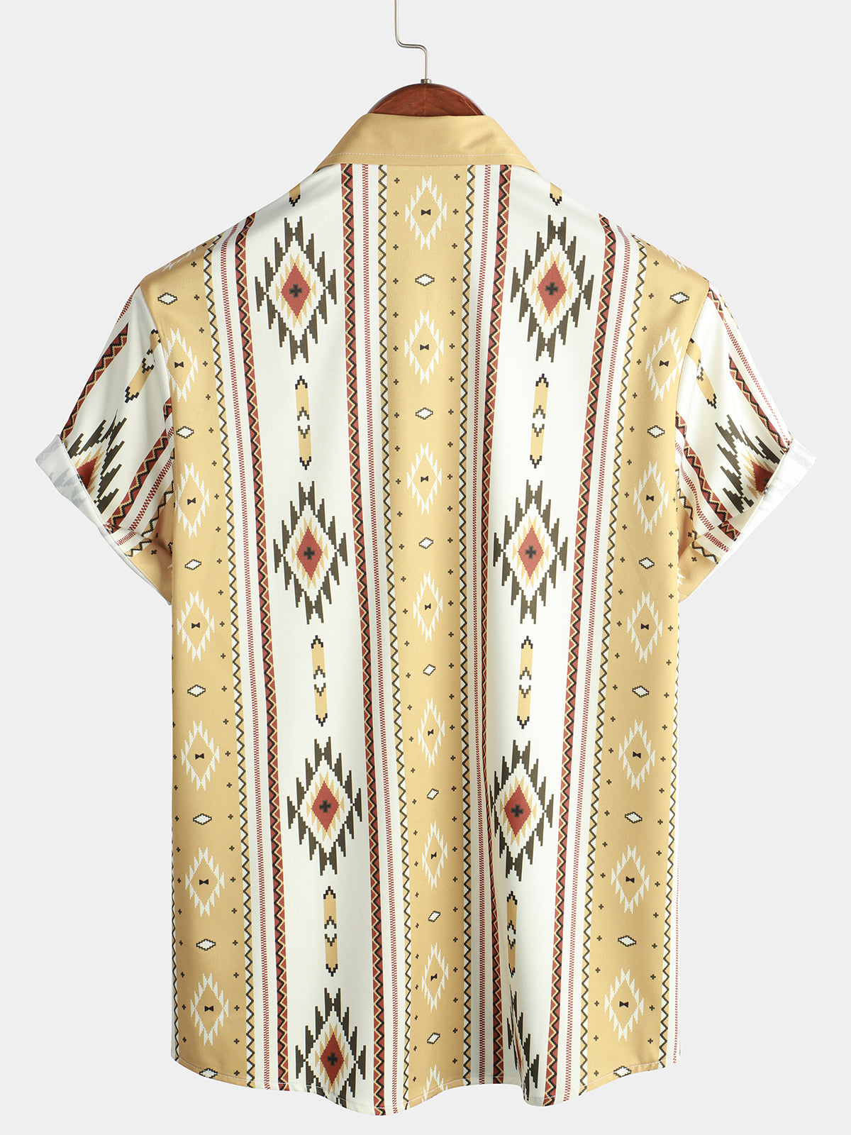 Camicia vintage a righe verticali da uomo