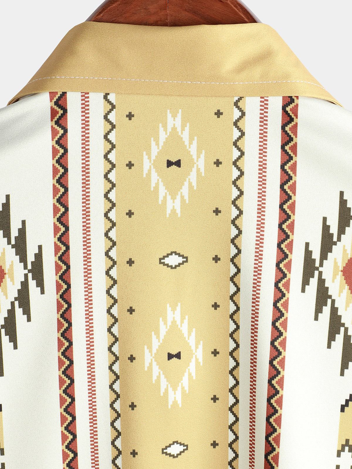 Camicia vintage a righe verticali da uomo