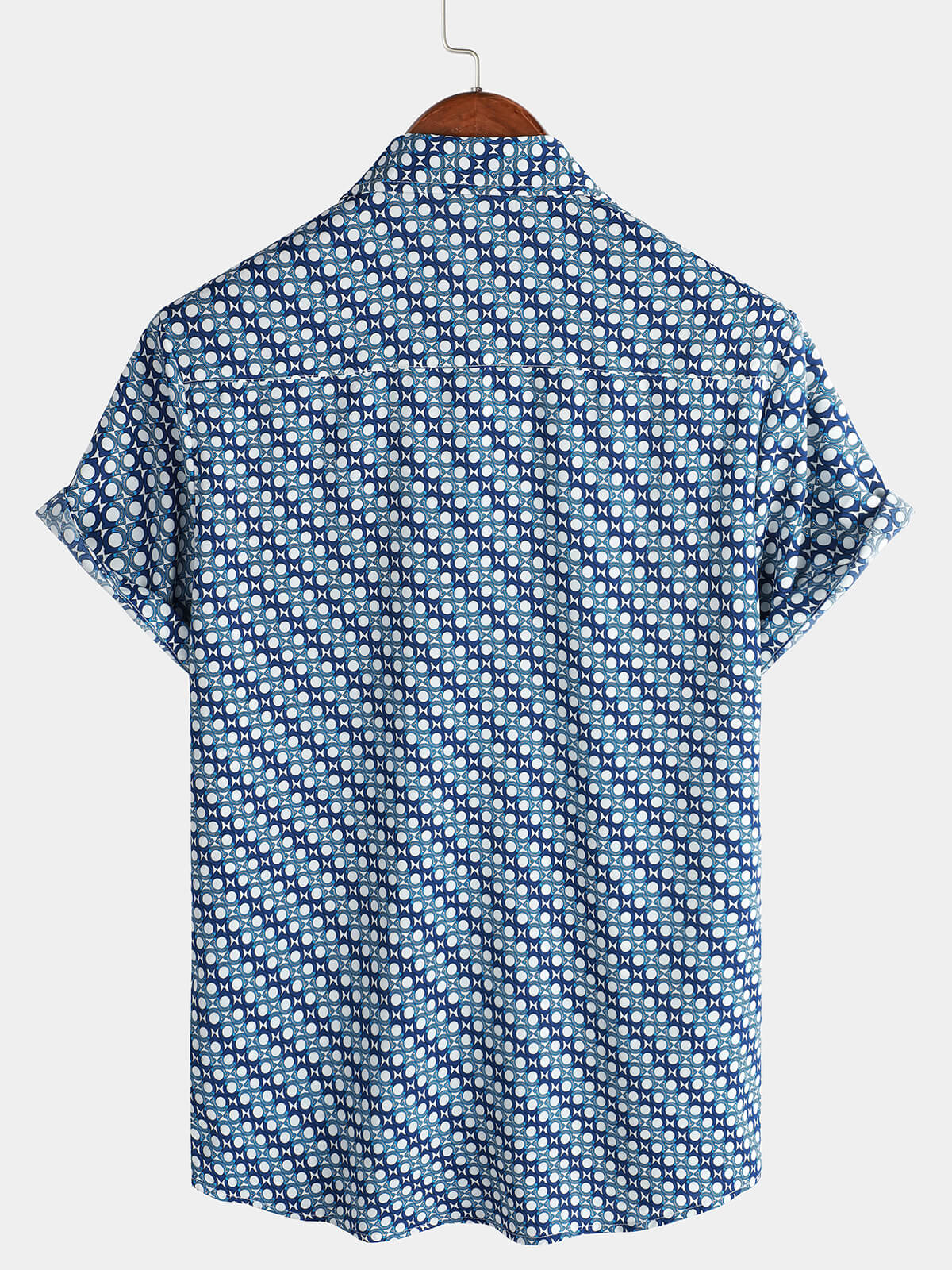 Camicia estiva casual da uomo a maniche corte