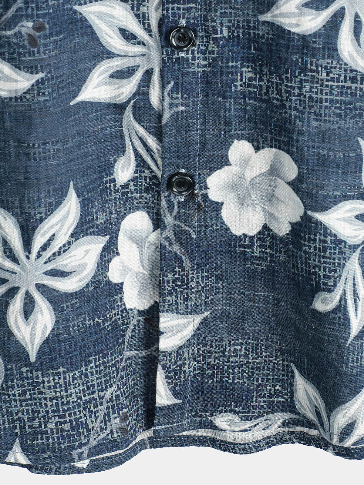 Camicia da spiaggia estiva a maniche corte con motivo floreale hawaiano da uomo