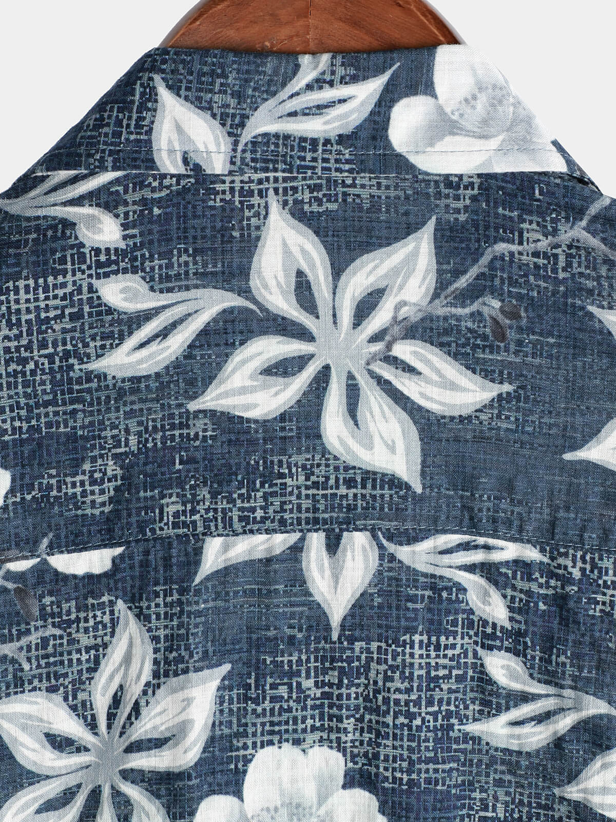 Camicia da spiaggia estiva a maniche corte con motivo floreale hawaiano da uomo