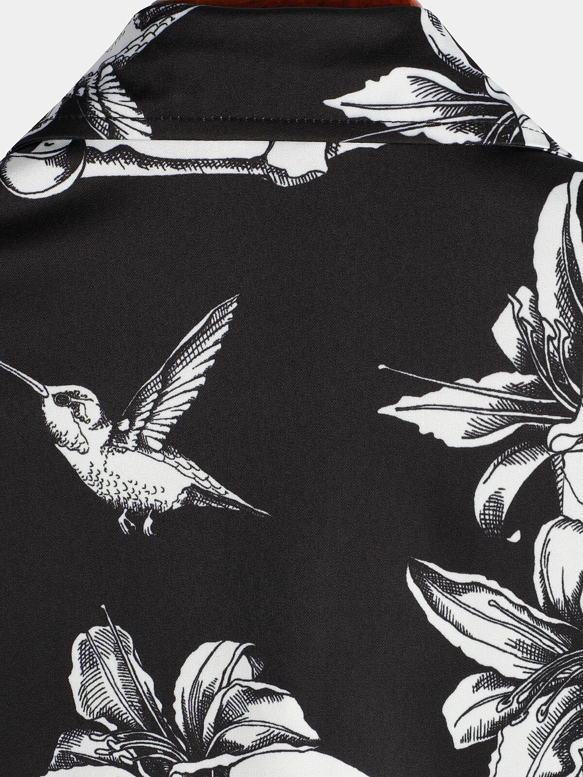 Camicia hawaiana a maniche corte con teschio punk rock da uomo
