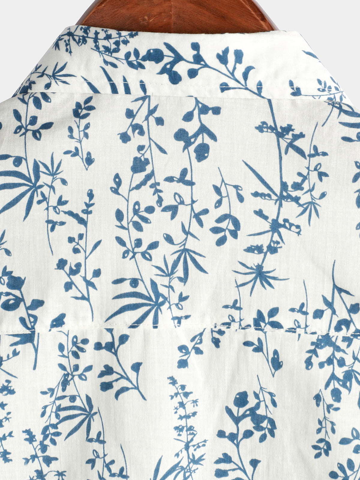 Camicia corta da uomo con stampa floreale per le vacanze
