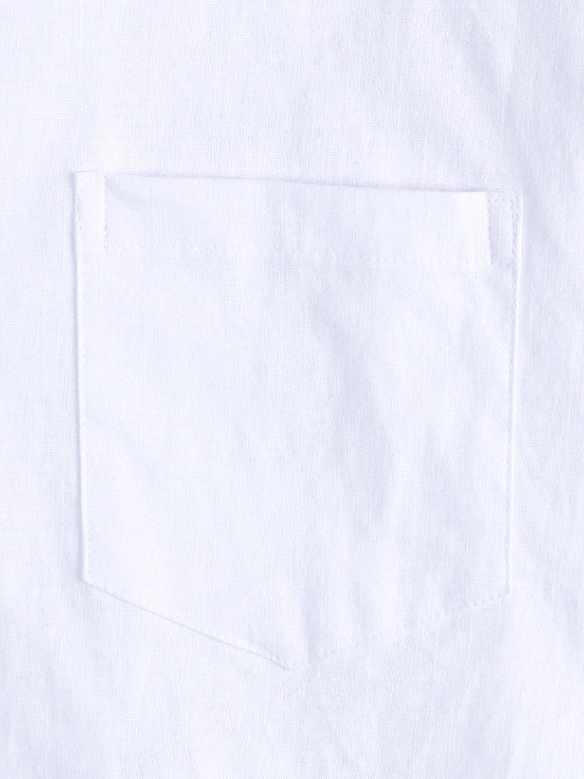 Camicia casual a maniche corte in lino e cotone da uomo