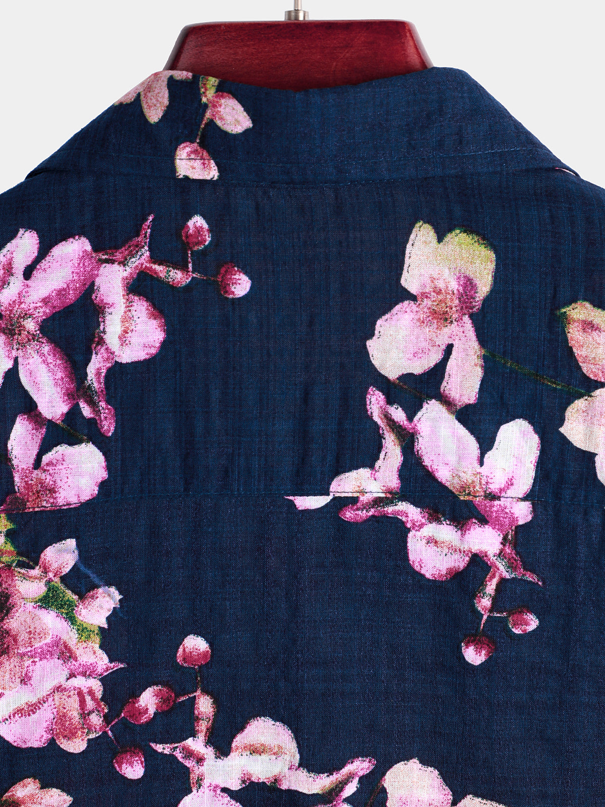 Camicia hawaiana tropicale da uomo in cotone floreale