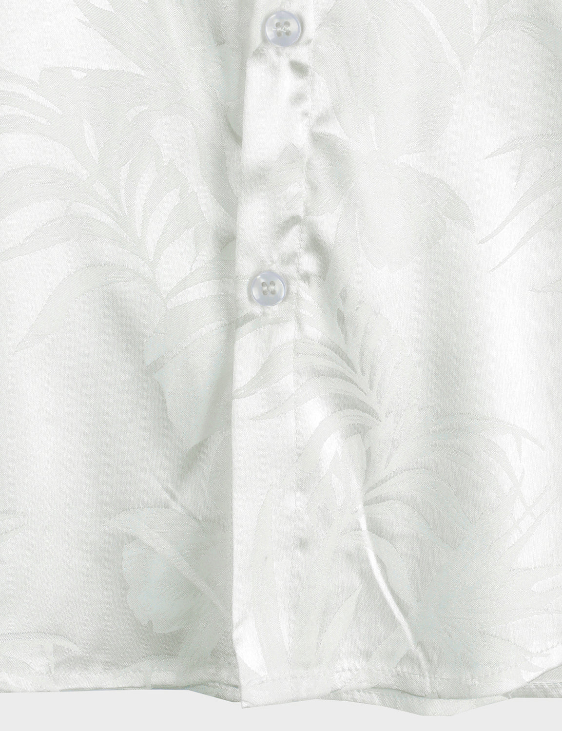 Camicia casual estiva in jacquard da uomo