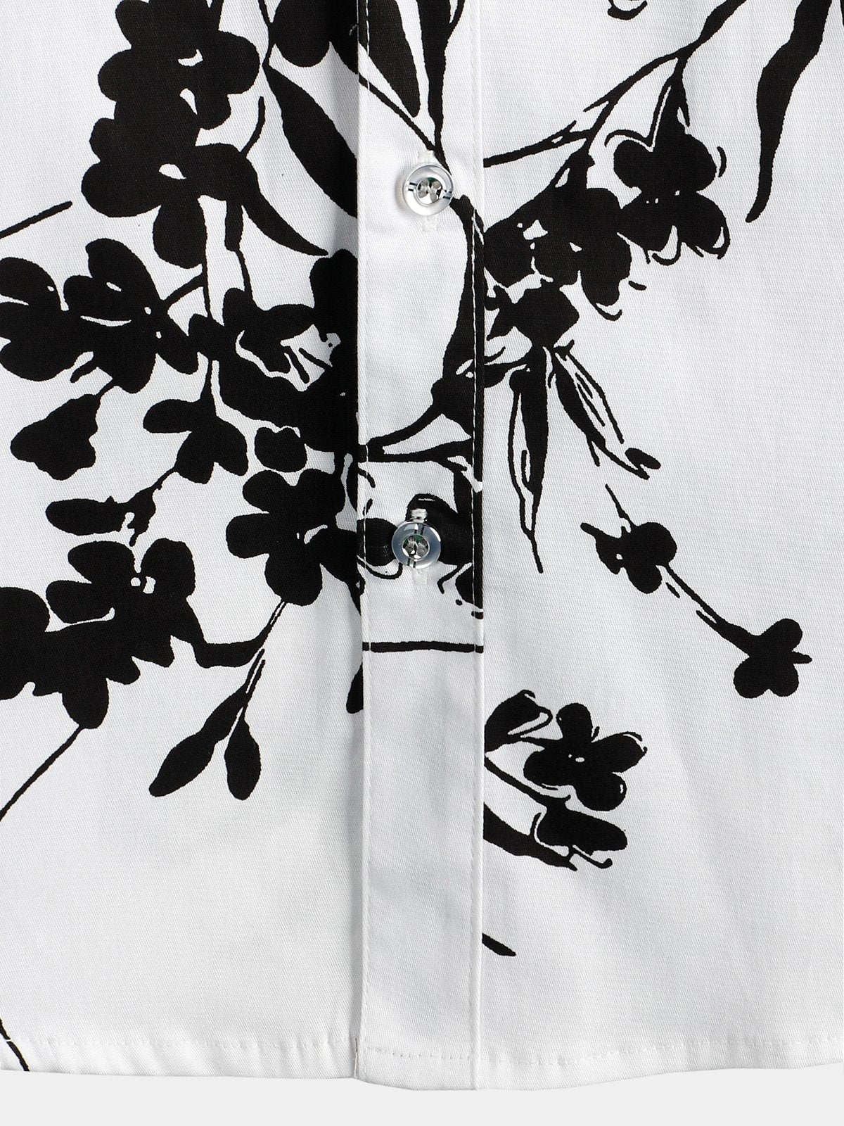 Camicia casual a maniche corte in cotone traspirante da uomo