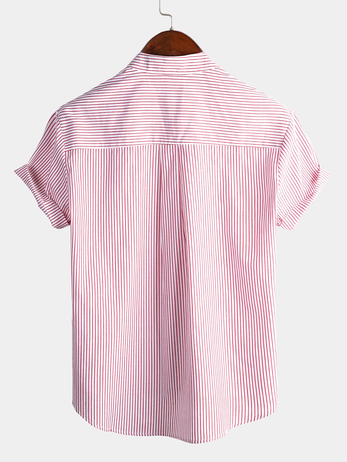 Camicia a maniche corte in cotone traspirante da uomo