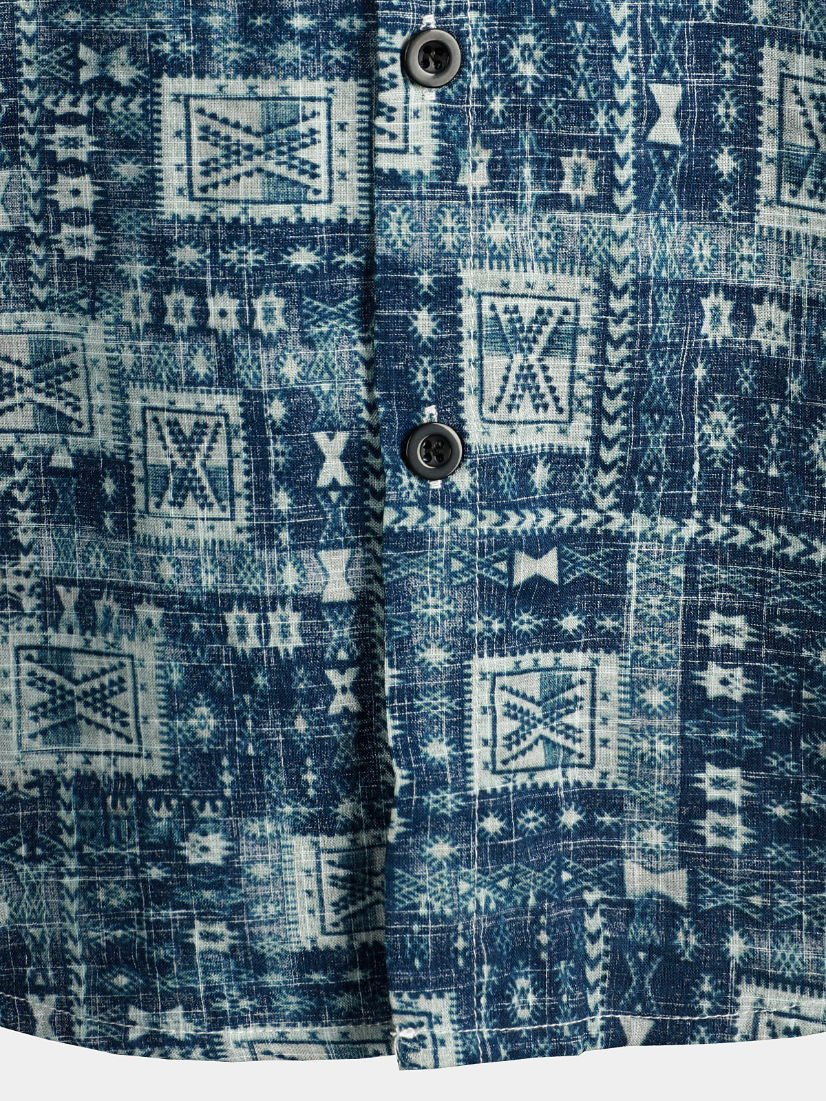 Camicia vintage da uomo casual con tasca per le vacanze