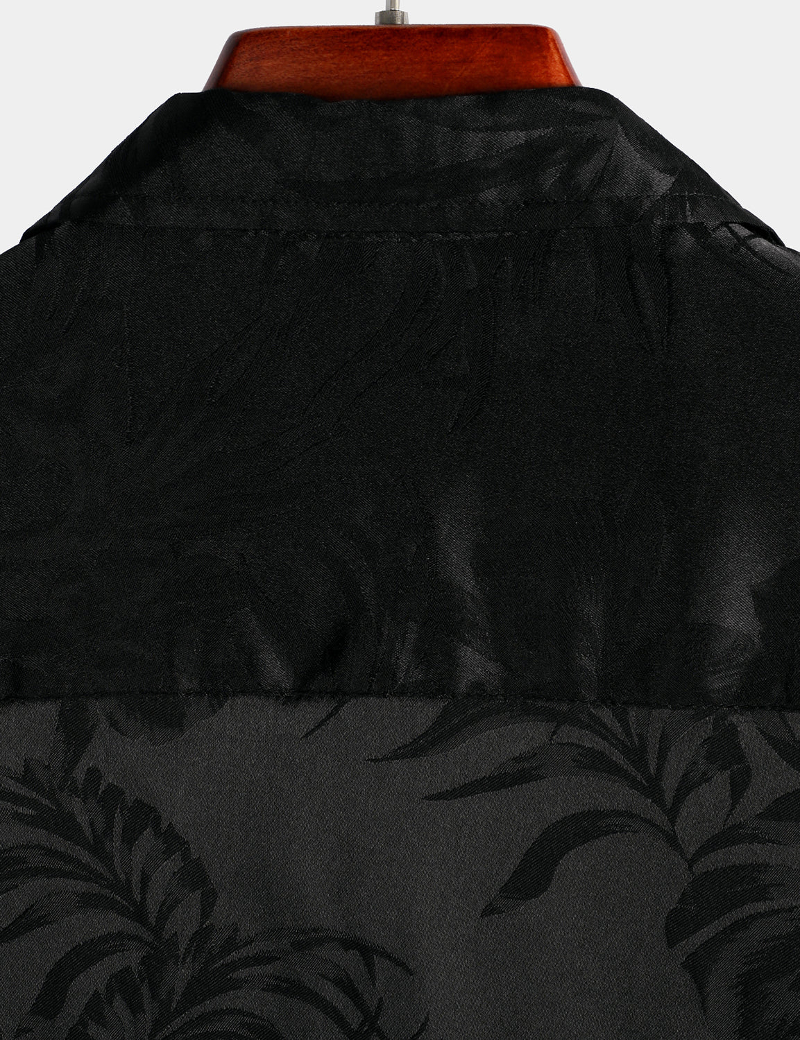 Camicia casual estiva in jacquard da uomo