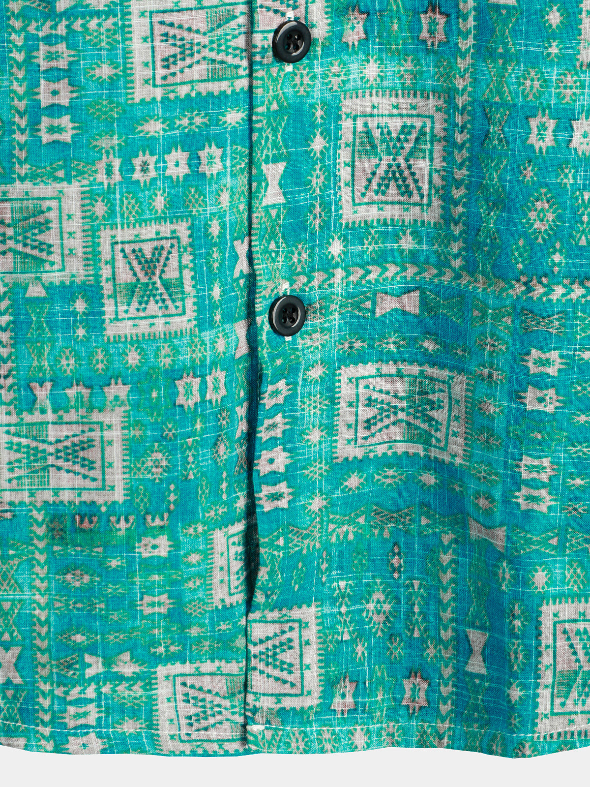 Camicia vintage da uomo casual con tasca per le vacanze
