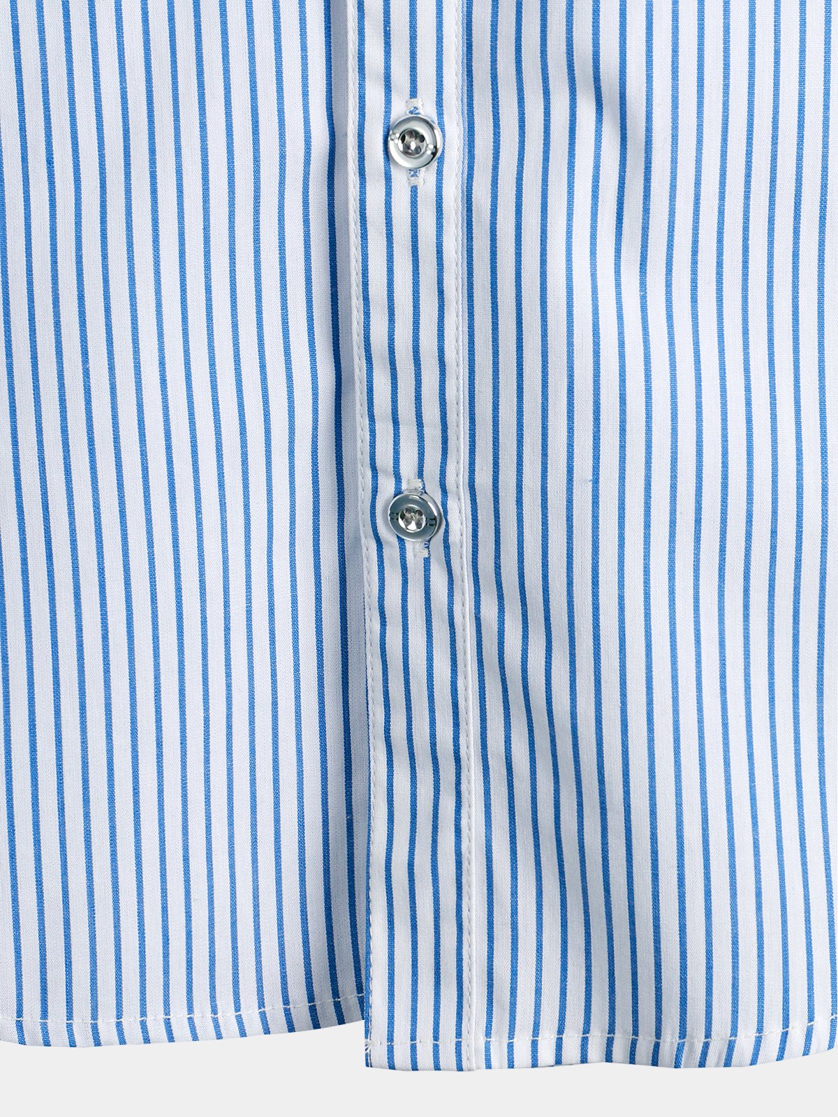 Camicia corta da uomo casual con tasca e bottoni