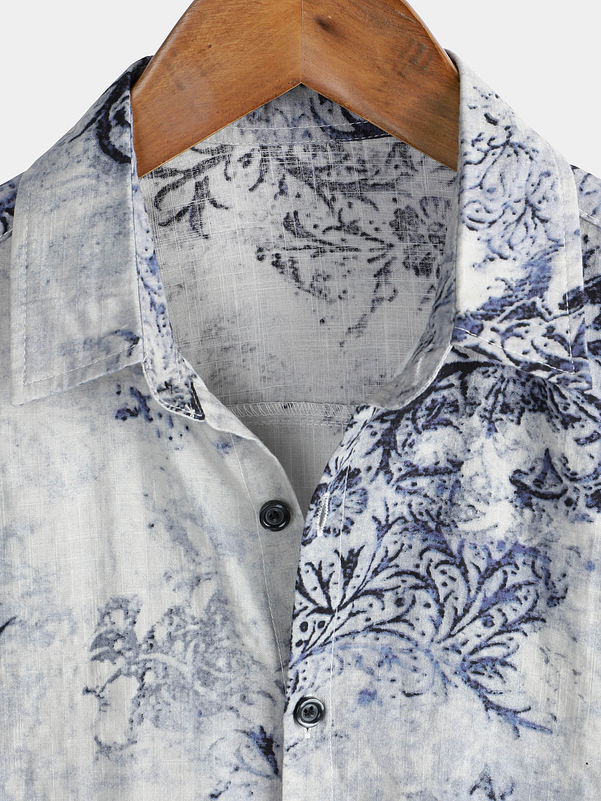 Camicia da spiaggia estiva a maniche corte vintage casual da uomo