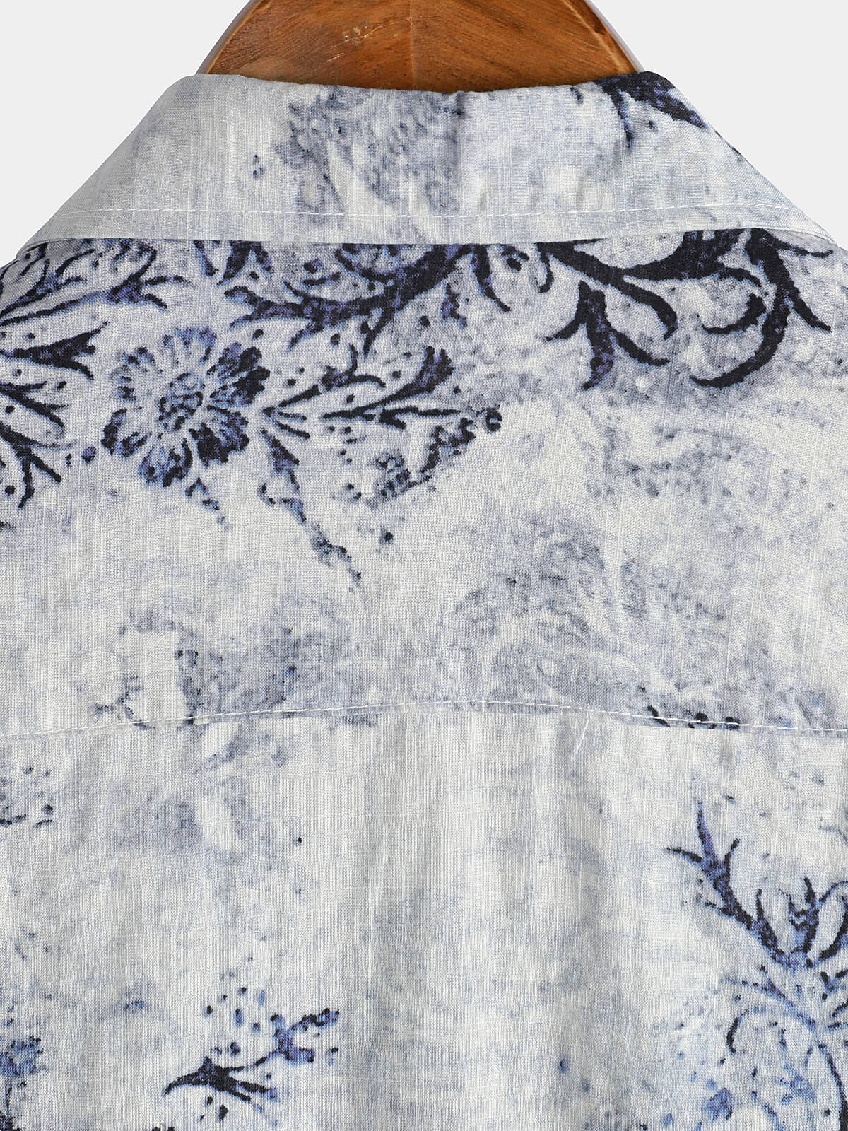 Camicia da spiaggia estiva a maniche corte vintage casual da uomo