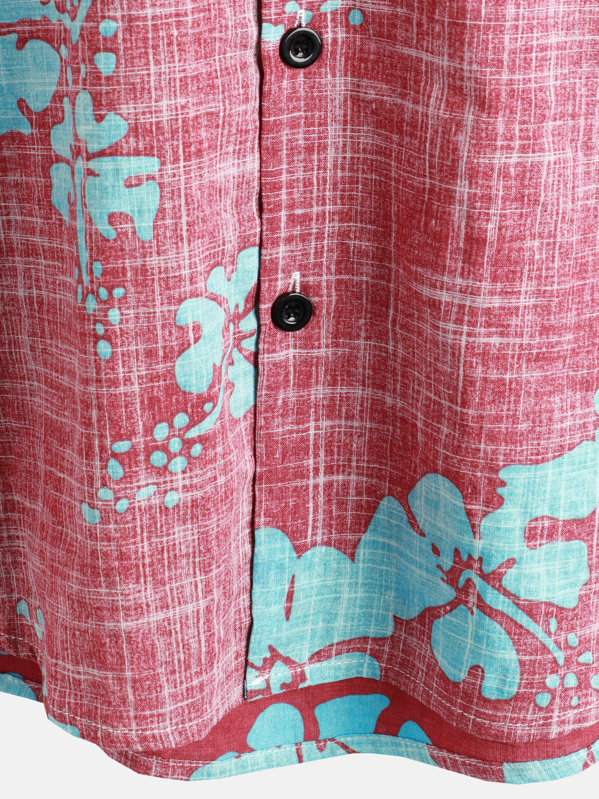 Camicia hawaiana a maniche corte vintage floreale da uomo