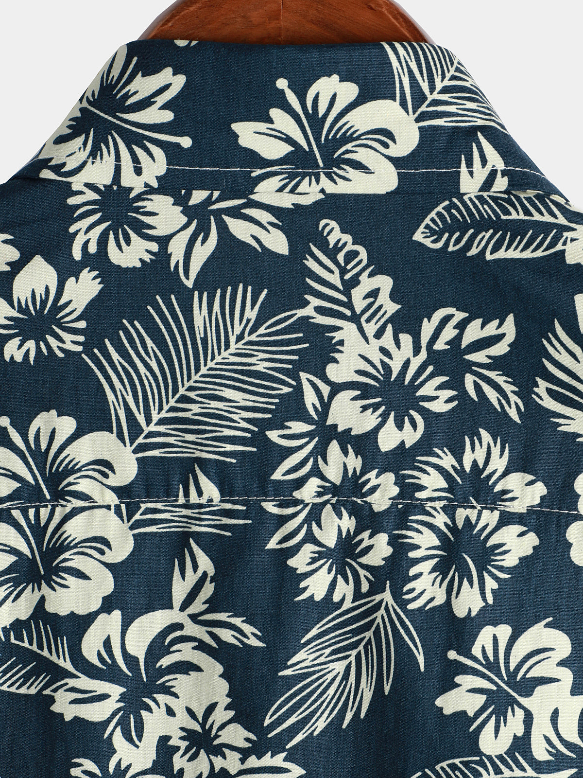 Camicia hawaiana a maniche corte in cotone traspirante da uomo