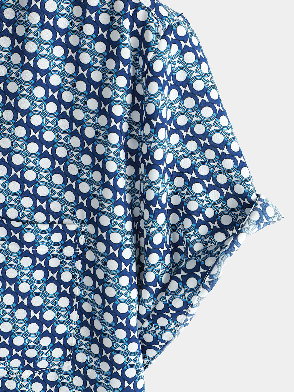Camicia estiva casual da uomo a maniche corte