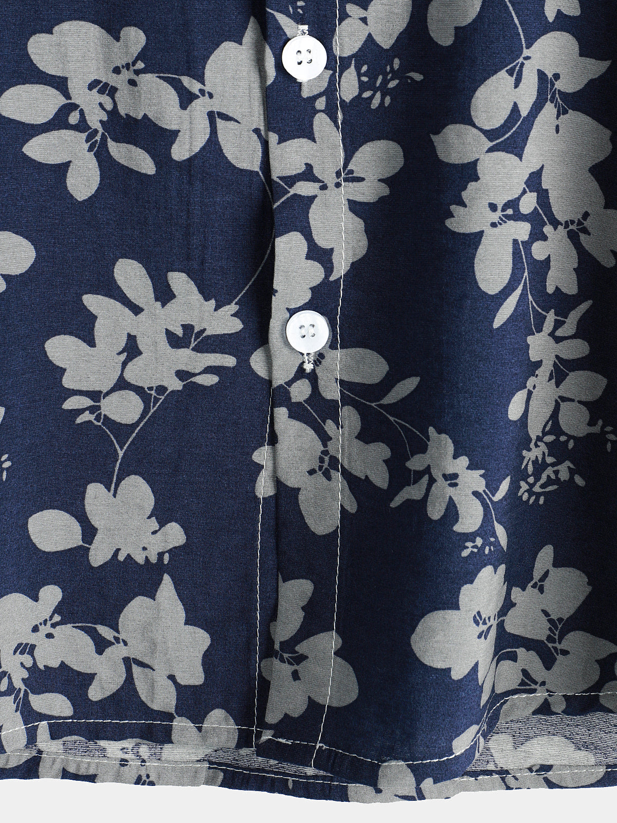 Camicia da Uomo a Maniche Corte Floreale per Vacanze