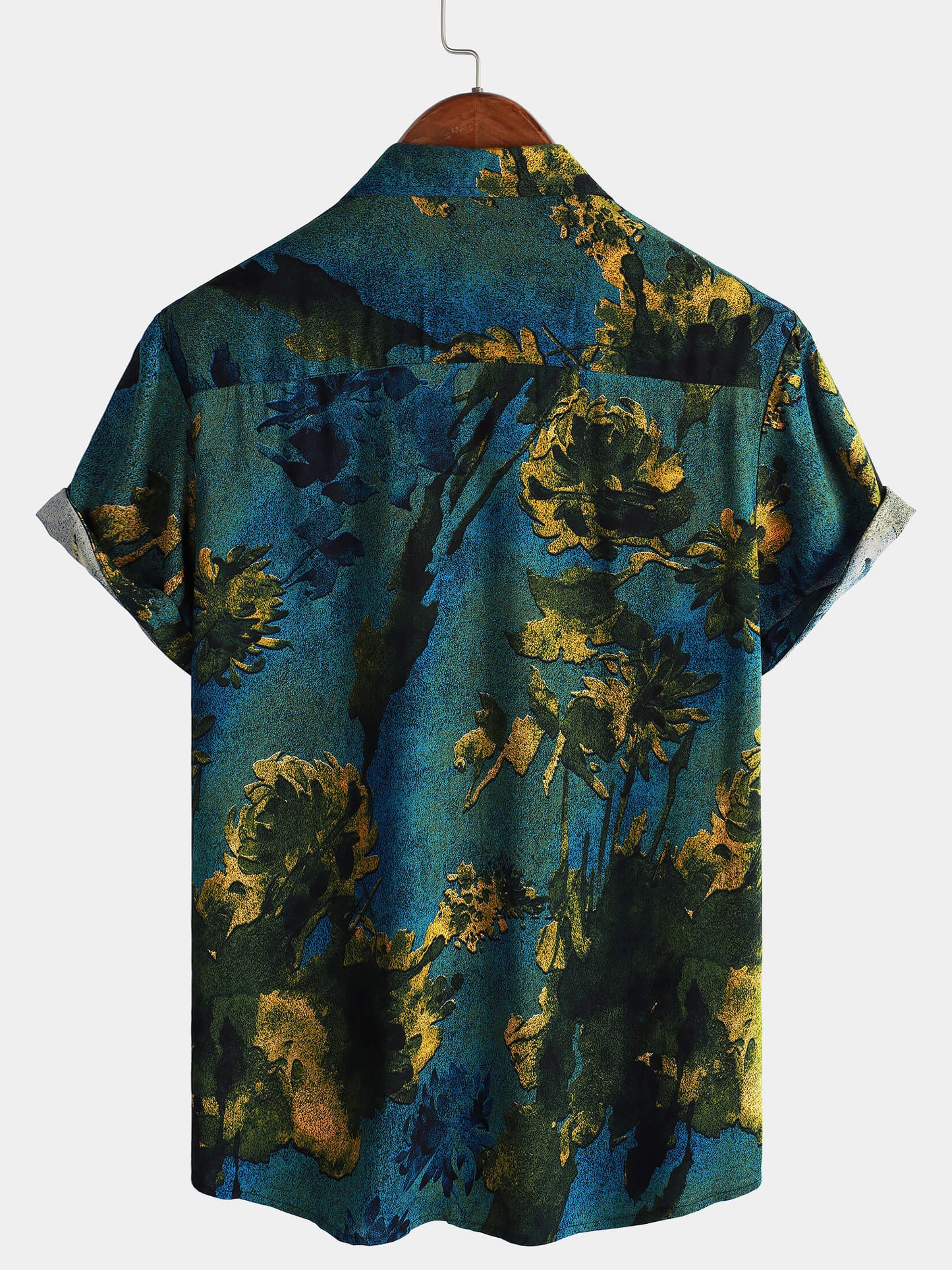 Camicia hawaiana a maniche corte da uomo
