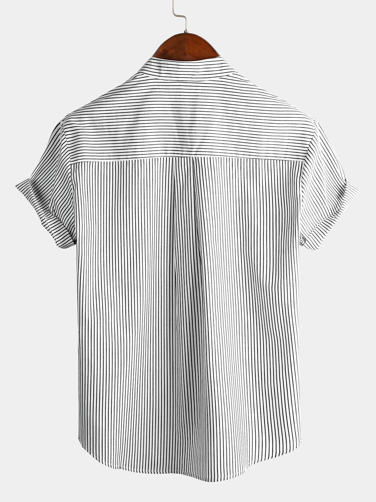 Camicia a maniche corte in cotone traspirante da uomo