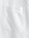 Camicia casual da uomo con colletto Henley a maniche corte