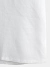 Camicia casual da uomo con colletto Henley a maniche corte