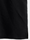 Camicia casual da uomo con colletto Henley a maniche corte